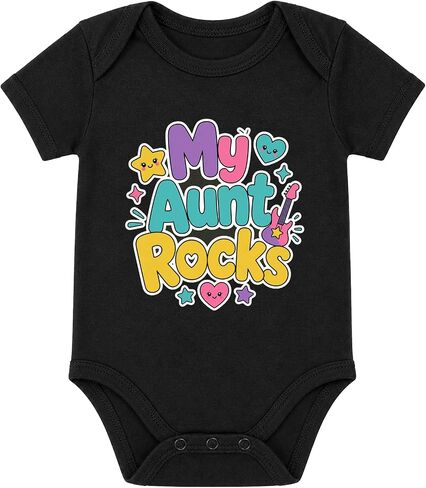 Assorted Baby Onesies For Aunties n Aunts Newborn Gifts in Assorted Colors in Kuwait