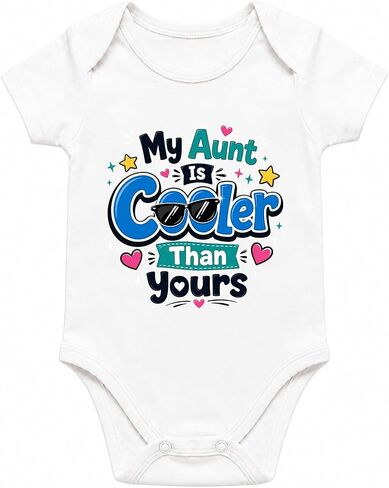 Assorted Baby Onesies For Aunties n Aunts Newborn Gifts in Assorted Colors in Kuwait