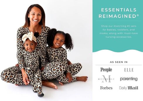 Posh Peanut Viscose Derived from Bamboo Baby Infant Girls Footie Pajamas | Ruffle Bodice With 2-Way Zipper for Easy Access, Footed Grips, True To Size Snug Fit, And Easy Care Wash in Kuwait