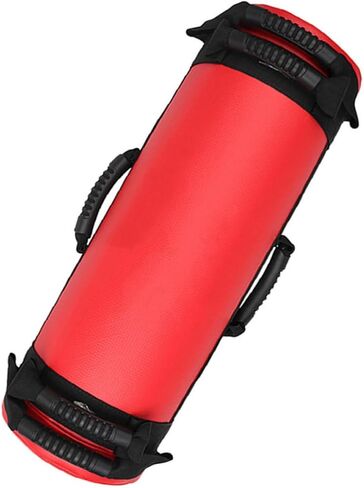 Heavy Duty Weighted Sandbag for Exercise with Multiple Gripping Options, 5kg Leather Workout Sandbag for Home Gym and Cross-Training Fitness in Kuwait