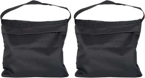 Fillable Sandbag Weight Bags 2-Pack with Dual Zipper Pouches for Photography Light Stand Tripod Equipment in Kuwait