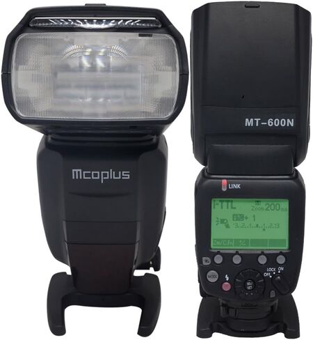 MT600N GN60 High Speed Sync 1/8000s I-TTL Master Slave On-Camera Flash Speedlite in Kuwait
