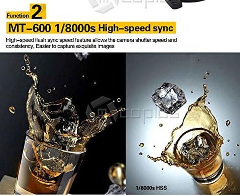 MT600N GN60 High Speed Sync 1/8000s I-TTL Master Slave On-Camera Flash Speedlite in Kuwait