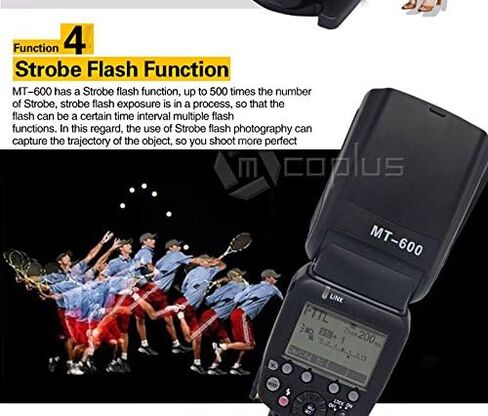 MT600N GN60 High Speed Sync 1/8000s I-TTL Master Slave On-Camera Flash Speedlite in Kuwait