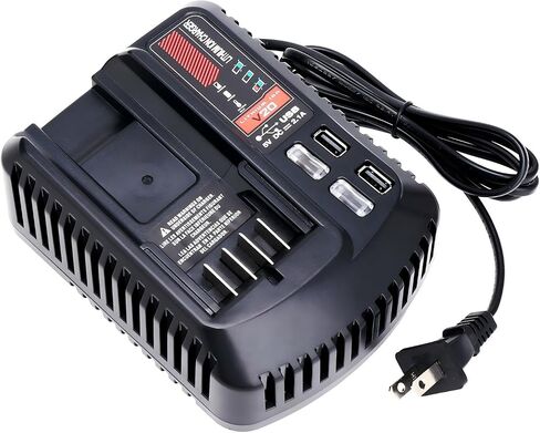 Upgraded 6.0Ah 20V Lithium Battery Compatible with Craftsman V20 Tools | 2-Pack Replacement Battery CMCB204 Compatible with Craftsman V20 Series Cordless Outdoor Tool Batteries CMCB206, CMCB202 in Saudi Arabia