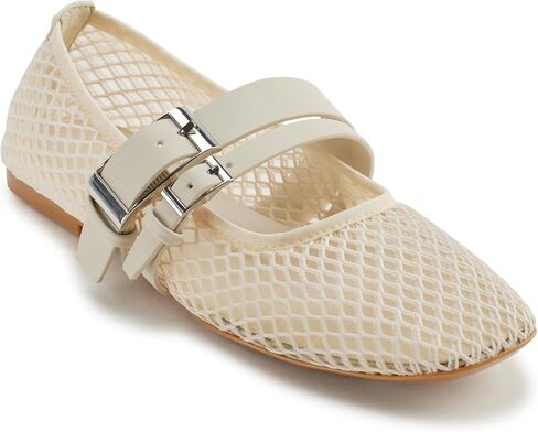 DKNY Women's Dade Mesh Ballet Flats in Kuwait