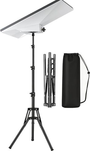 Tripod Mount Compatible with Starlink Mini, 60.24-in Height Adjustable | 360° Adjustable, Foldable, Easy to Install Metal Tripod Compatible with Starlink Mounting Kit for Outdoor Camping RV in Kuwait