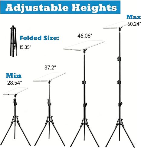 Tripod Mount Compatible with Starlink Mini, 60.24-in Height Adjustable | 360° Adjustable, Foldable, Easy to Install Metal Tripod Compatible with Starlink Mounting Kit for Outdoor Camping RV in Kuwait