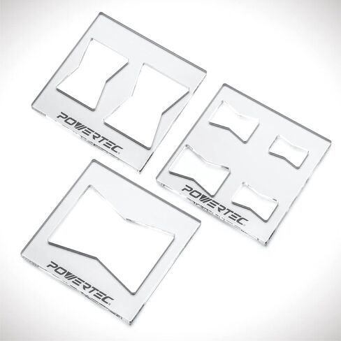 POWERTEC 71399 Router Fluting Jig, Router Jig for Precise Flutes, Router Table Accessories in Kuwait
