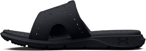 Under Armour Women's Ignite Pro Slide, (001) Black/Black/White, 9, US in Kuwait