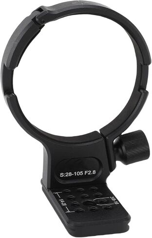 Lens Collar Replacement for Art 28-105mm | Aluminum Tripod Mount with Arca Base, 1/4-3/8 Screw Thread, Rubber Pad in Kuwait