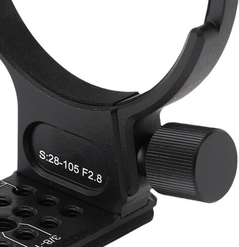 Lens Collar Replacement for Art 28-105mm | Aluminum Tripod Mount with Arca Base, 1/4-3/8 Screw Thread, Rubber Pad in Kuwait