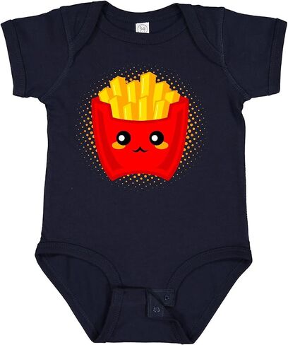 inktastic French Fries Funny Food Baby Bodysuit in Kuwait