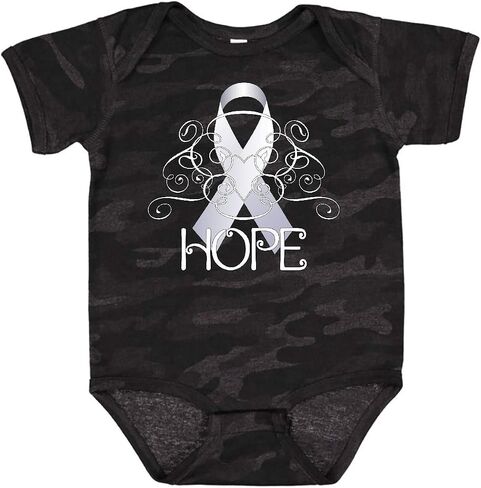 inktastic Hope- Lung Cancer Awareness Baby Bodysuit in Kuwait