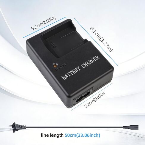 EN-EL12 Battery Charger, Camera Accessories for Nikon Coolpix S9900 S9500 S9300 S9100 S8200 S8000 S6300 S6200 S6100 A1000 A900 B600 W300 AW130 AW120 AW110, Replacement for MH-65 Charger in Kuwait
