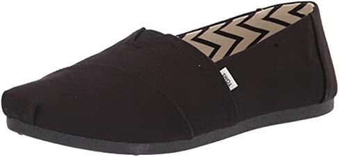 TOMS Women's Alpargata Classic Espadrille, Recycled Cotton Canvas Upper in Kuwait