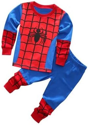Toddler Boys Long Sleeve Rocket Dinosaur Pajamas Sets Pjs Cotton Sleepwear Infant Kids(111,4T) in Kuwait