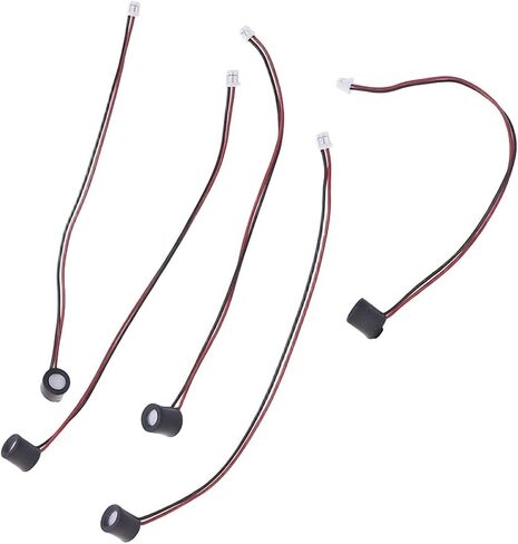 5Pcs Waterproof Audio Pickup Device, High Sensitivity Microphone With Strong Noise Resistance, 1.25P Connector For Security Camera System in Kuwait