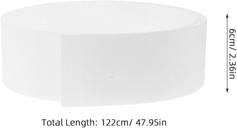 Sewroro LED Light Diffuser Sheet 0.8mm Thickness Plastic Strip with Design and Uniform Illumination for Task Lighting and Custom Installations of LED Strip Lights in Kuwait