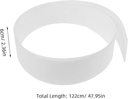 Sewroro LED Light Diffuser Sheet 0.8mm Thickness Plastic Strip with Design and Uniform Illumination for Task Lighting and Custom Installations of LED Strip Lights in Kuwait