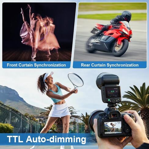 Godox V1mid N Camera Flash TTL High Speed Sync Li-ion Battery Portable Flash Fit for Nikon DSLR Camera in Saudi Arabia