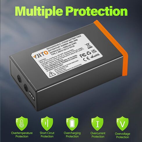 2026 Upgraded 2 Pack Power Plus Battery for Moultrie Edge Cameras | for Moultrie Edge Battery Pack,Compatible with Moultrie Edge, Edge PRO, Edge 2, Edge 2 PRO,Edge 3 and Solar Panel in Kuwait
