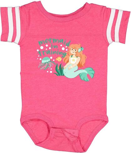 inktastic Mermaid in Training Baby Bodysuit in Kuwait