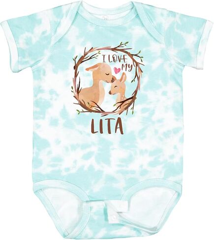 inktastic I Love My Lita Baby Bodysuit in Kuwait