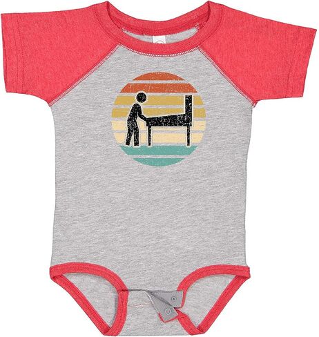 inktastic Pinball Retro Arcade Game Baby Bodysuit in Kuwait