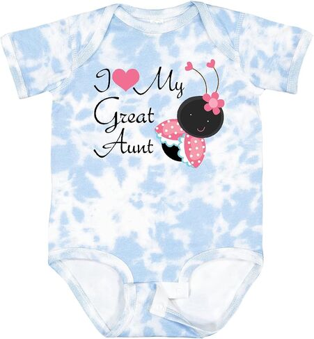 inktastic I Love My Great Aunt Baby Bodysuit in Kuwait