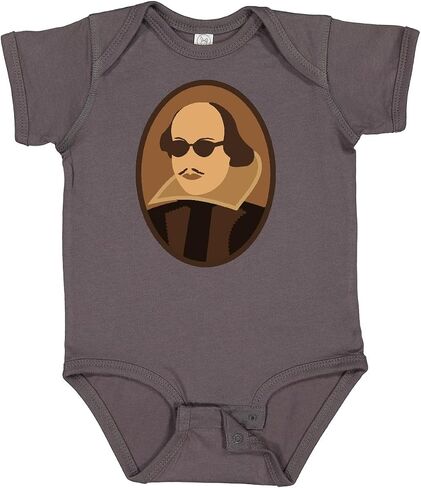 inktastic Funny Rockin' Shakespeare Baby Bodysuit in Kuwait