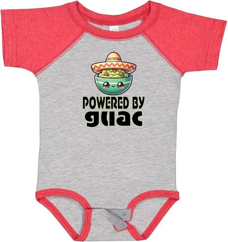 inktastic Guacamole Powered By Guac Baby Bodysuit in Kuwait
