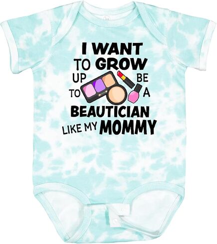 inktastic I Want To Grow Up To Be a Beautician Like My Mommy Baby Bodysuit in Kuwait