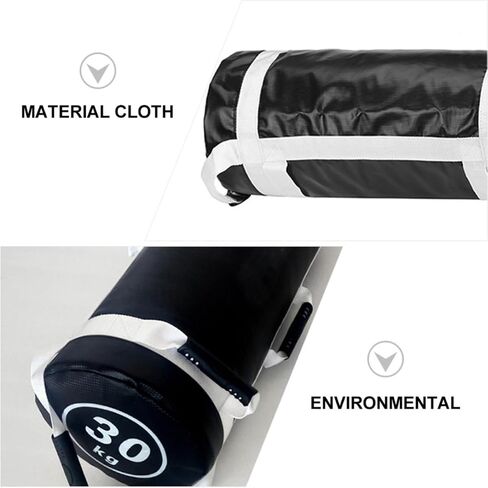 Holibanna Workout Power Bag Fitness Training Sandbag with Handles for Strength Building, Sturdy PVC and Cloth Material, Heavy Duty Exercise Training Bag for Gym and Cross-Training Workouts in Kuwait