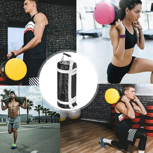 Holibanna Workout Power Bag Fitness Training Sandbag with Handles for Strength Building, Sturdy PVC and Cloth Material, Heavy Duty Exercise Training Bag for Gym and Cross-Training Workouts in Kuwait