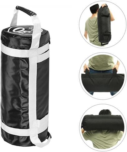 Holibanna Workout Power Bag Fitness Training Sandbag with Handles for Strength Building, Sturdy PVC and Cloth Material, Heavy Duty Exercise Training Bag for Gym and Cross-Training Workouts in Kuwait