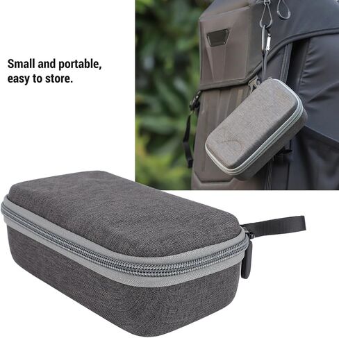Action Camera Carrying Case | Large Capacity Soft Lining Bag with Hand Strap for Camera, Batteries & Accessories, Wearproof & Portable for Travel in Kuwait