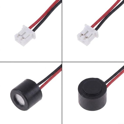 Compact Surveillance Audio Pickup Mic 5-Pack, Waterproof Security Microphone For CCTV Camera Systems With 1.25P Hub in Kuwait