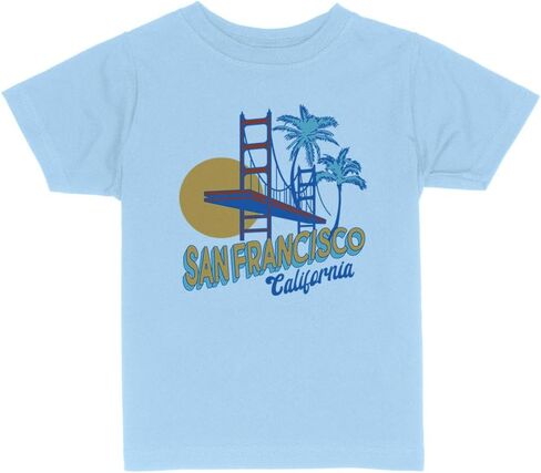 Vacation San Francisco California Toddler Kids T-Shirt in Kuwait