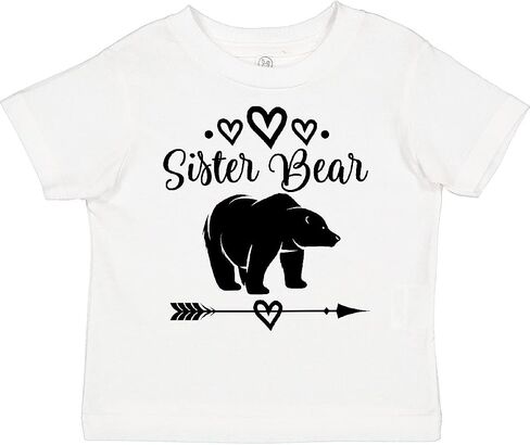 inktastic Sister Bear Native Arrow Toddler T-Shirt in Kuwait