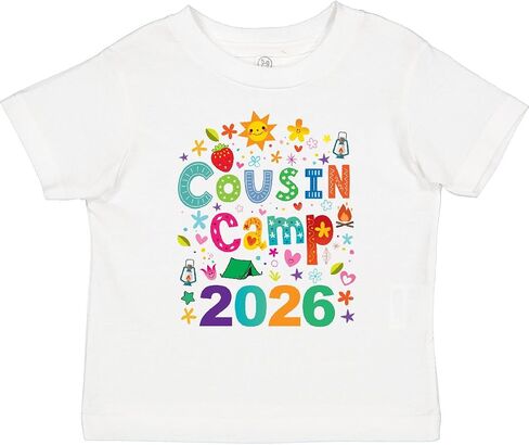 inktastic Cousin Camp 2026 Reunion Family Toddler T-Shirt in Kuwait