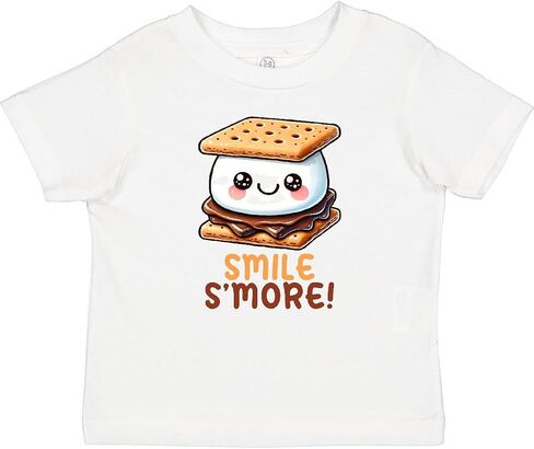 inktastic Smile S'More Baby T-Shirt in Kuwait