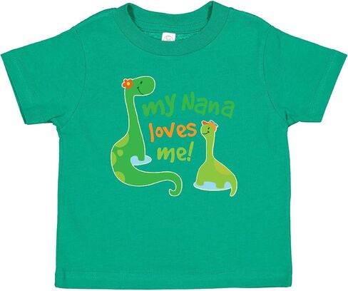 inktastic My Nana Loves Me Grandson Baby T-Shirt in Kuwait