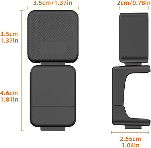 Magnetic Selfie Light for DJI Osmo Pocket 3 Light Creator Combo | Rechargeable Mini LED, 3 Color Modes, Brightness Adjustable, For Vlog Recording, Makeup, TikTok in Kuwait