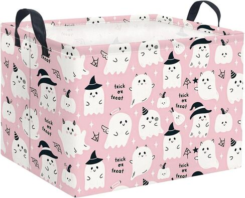 Rectangular Christmas Basket Waterproof Storage Bin for Bedroom Collapsible Bin Books Box Basket Room Decor(Red Christmas) in Kuwait