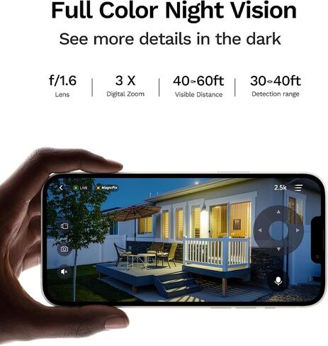 Dual Lens 4G LTE Cellular Security Camera, No WiFi AOV 24/7 Recording | 2MP+2MP dual lens, No WiFi solar powered, 360° full view, Color night vision, 2-way talk, Built-in SIM & SD card, Off grid in Kuwait