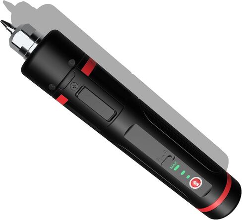 Electric Mini Drill Pen w/ 10X Power, 1/4" Precision Keyless Chuck, 30 Micro Bits, 2000mAh USB-C Cordless Rechargeable for Jewelry Making, Keychains, Model, Wood, PCB, Resin DIY Crafts in Kuwait