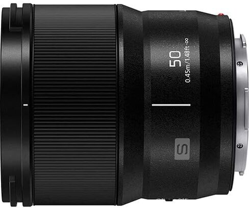 Panasonic LUMIX S Series 50mm f/1.8 L Mount Lens & Cleaning Kit Bundle | For Full-Frame Mirrorless Cameras | Lens Cap + Filter Kit (S-S50) in Kuwait