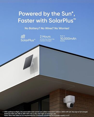 eufy Security SoloCam E30, 2-Cam Kit, 2K Solar Security Camera (Renewed) | 360° Coverage, Pan & Tilt, AI Tracking, 2K Clarity, No Monthly Fee, Built-in Local Storage (Up to 16TB) in Kuwait