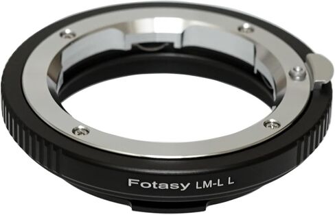 Fotasy Leica M Mount Lens to L Adapter, Copper, LM Lens Adapter to L Mount, Compatible with Panasonic S1 S1H S1R S4 S5 Leica SL SL2 TL2 TL Leica T Sigma fp fp L Mirrorless Camera in Kuwait